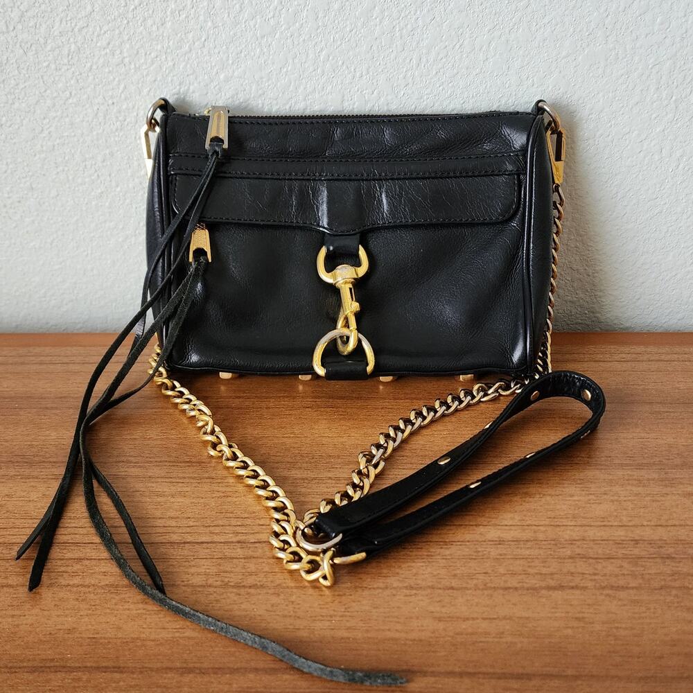 Rebecca Minkoff Mini MAC Supple Leather Crossbody Bag